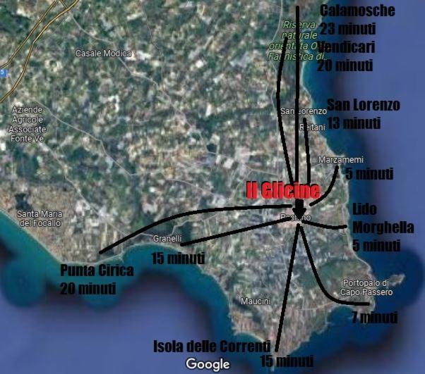 帕基诺Casa Vacanze Il Glicine 1公寓 外观 照片
